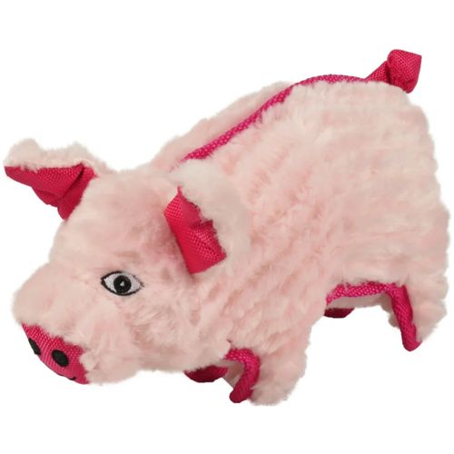 Flamingo Plush Strong Pig 25cm - pluszowa świnka, zabawka dla psa, z piszczałką