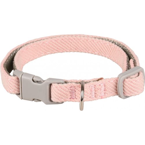 Flamingo Small Dog Collar Pink - różowa obroża dla małego psa, nylonowa