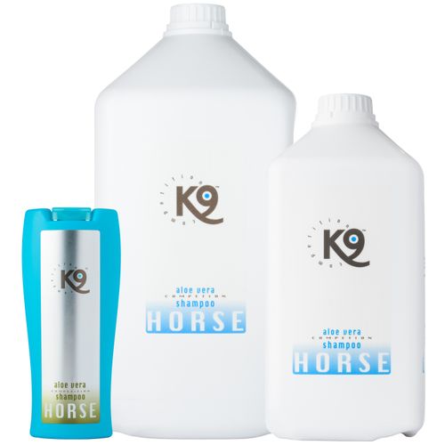 K9 Horse Aloe Vera Shampoo - aloesowy szampon dla koni, do użytku codziennego, koncentrat 1:20