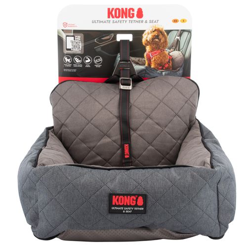 KONG Travel Ultimate Safety Seat - fotelik samochodowy dla psa