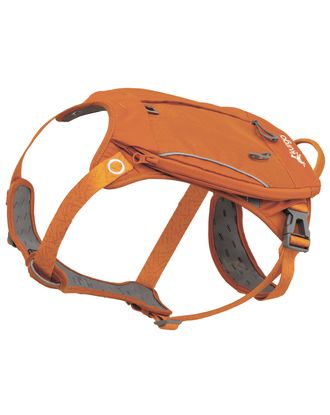 Kurgo Cascade Harness Orange - szelki dla psa z plecakiem, pomarańczowe