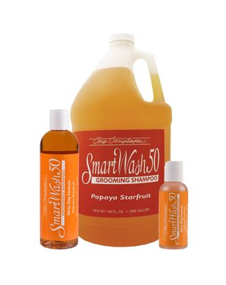 Chris Christensen Smart Wash Papaya Starfruit Shampoo - szampon głęboko oczyszczający dla psów i kotów, o zapachu papai, koncentrat 1:50