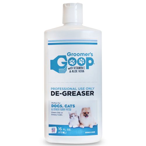 Groomer's Goop De-Greaser Creme - płyn odtłuszczający  do sierści psa i kota, usuwa plamy i nieprzyjemne zapachy
