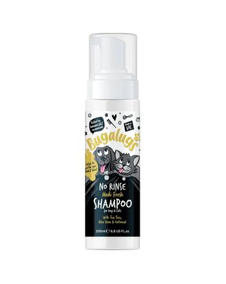 Bugalugs Medi Fresh No Rinse Shampoo 200ml - szampon dla psa bez spłukiwania, łagodzący podrażnienia