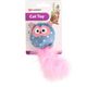 Flamingo Cat Winny Owl 14cm - sowa zabawka dla kota, z piórkiem boa i kocimiętką, szeleszcząca