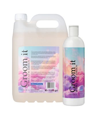 Botaniqa Groom It Shampoo Bubble Gum - szampon dla psa do mycia zasadniczego, o zapachu gumy balonowej