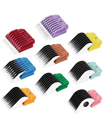 Heiniger Snap-On Stainless Steel Comb - nasadki dystansowe ze stali nierdzewnej do ostrzy Snap-On