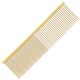 So Posh Metal Comb Magnifique 19cm - metalowy grzebień groomerski, złoty, mieszane piny 50/50