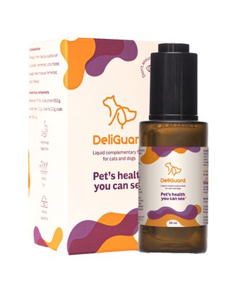 BioDose DeliGuard 30ml - suplement diety dla psa i kota, postbiotyk dla zdrowia jelit