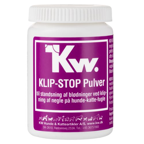 KW Clip-Stop Powder 30g - proszek tamujący krwawienie u psów, kotów i ptaków