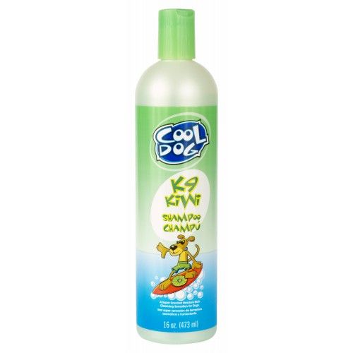 Pet Silk Cool Dog K-9 Kiwi Shampoo 473ml - nawilżający szampon  o świeżym zapachu kiwi, do każdego typu sierści