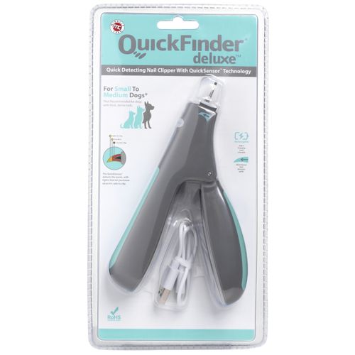 Miracle Care QuickFinder Deluxe Trimmer 2.0 - gilotynka do pazurów małych i średnich psów, z czujnikiem zabezpieczającym przed zbyt krótkim obcięciem