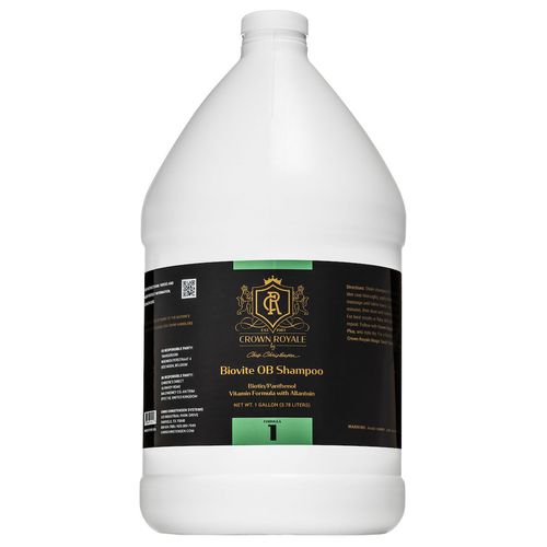 Crown Royale Biovite Shampoo Formula 1 - szampon z biotyną do długiej i delikatnej sierści psa i kota, koncentrat 1:4