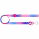 Dashi Lumix Haze Leash 120cm - miejska smycz taśmowa dla psa, różowo-fioletowa