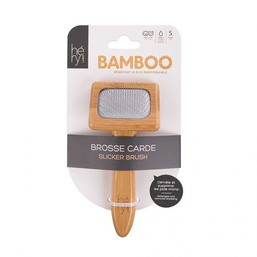 Hery Bamboo Slicker Brush - szczotka pudlówka - M