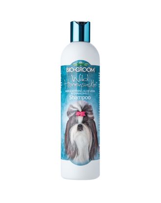 Bio-Groom Wild Honeysuckle Shampoo - szampon oczyszczający i nawilżający sierść, łagodzący podrażnienia skóry, koncentrat 1:8 - 355ml