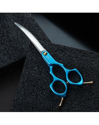 Jargem Asian Style Light Curved Scissors 6,5" - bardzo lekkie, gięte nożyczki do strzyżenia w stylu koreańskim
