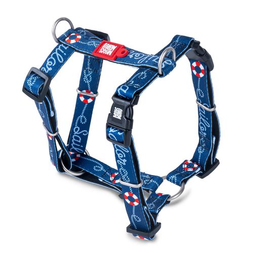 Max&Molly H-Harness Sailor - kolorowe szelki dla psa i szczeniaka, regulowane