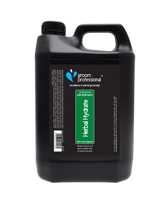 Groom Professional Herbal Hydrate Shampoo 4L - rewitalizujący sierść szampon ziołowy, koncentrat 1:10