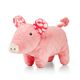 Max&Molly Huggles Pig Hamlet - zabawka pluszowa dla psa, świnka z niskotonową piszczałką i szeleszczącymi uszami