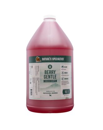 Nature's Specialties Berry Gentle Tearless Shampoo - delikatny szampon nie powodujący łzawienia dla psa i kota, koncentrat 1:16 - 3,8L