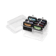 Andis Clip Comb Set - zestaw 7-dmiu plastikowych nasadek dystansowych Snap-On i kasetką do przechowywania