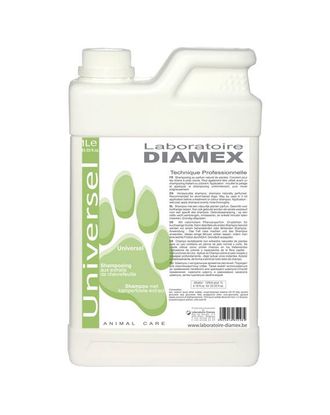 Diamex Universel Chevrefeuille - szampon z wiciokrzewem miodowym, do krótkiej sierści, koncentrat 1:8