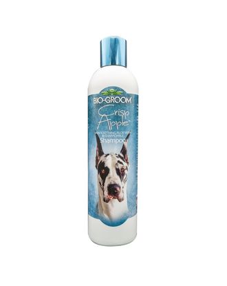 Bio-Groom Crisp Apple Shampoo - delikatny szampon oczyszczający i nawilżający sierść oraz łagodzący podrażnienia skóry, koncentrat 1:8 - 355ml