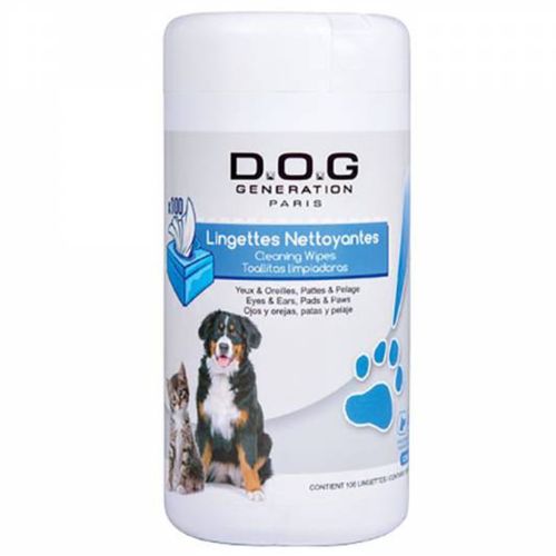 Dog Generation Cleaning Wipes 100szt. - chusteczki nawilżane dla psa i kota, uniwersalne i biodegradowalne 