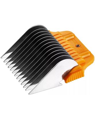 Heiniger Wide W-Snap-On Stainless Steel Comb - nasadki dystansowe ze stali nierdzewnej do szerokich ostrzy Snap-On - 19mm