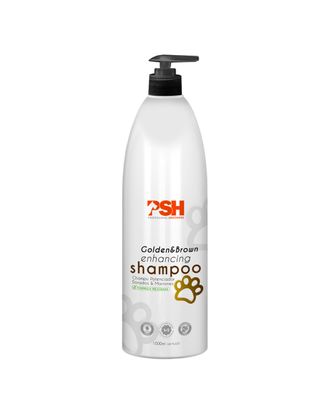 PSH Golden&Brown Enhancing Shampoo 1L - szampon wzmacniający złoty i brązowy kolor sierści, koncentrat 1:4