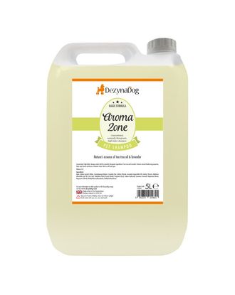 DezynaDog Magic Formula Aromazone Shampoo - szampon dla psa deodoryzujący, odstraszający owady i łagodzący podrażnienia - 5L