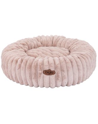 Biglo Cobe Donut Pink - mięciutkie, puszyste i antystresowe legowisko dla psa, różowe