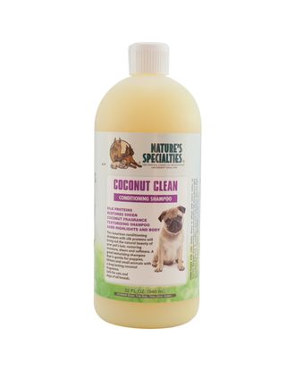 Nature's Specialties Coconut Clean Shampoo - szampon z jedwabiem dla psa i kota, koncentrat 1:16 - 946ml
