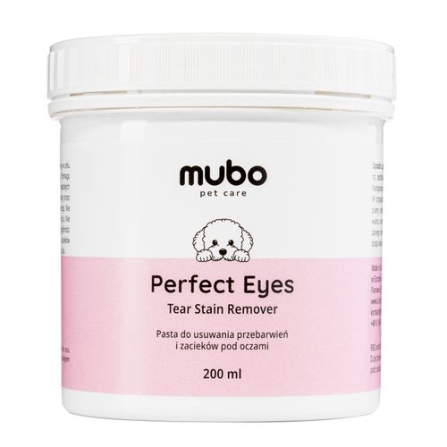 Mubo Perfect Eyes Tear Stain Remover - pasta na zacieki i przebarwienia pod oczami i na wąsach, dla psa i kota