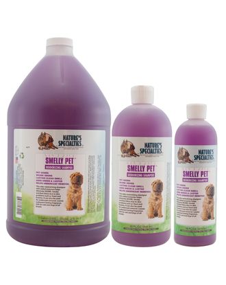 Nature's Specialties Smelly Pet Shampoo 473ml - szampon enzymatyczny eliminujący brzydkie zapachy,  dla psa i kota, koncentrat 1:24