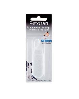 Petosan - antybakteryjny czyścik do zębów dla psa, szczeniaka, psiego seniora