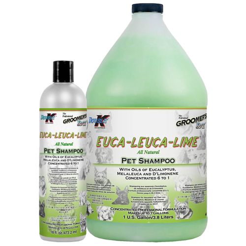 Double K Euca-Leuca-Lime - eukaliptusowy szampon do podrażnionej skóry, koncentrat 1:6