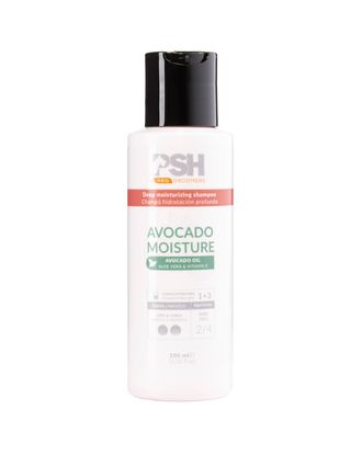 PSH Pro Avocado Moisture Shampoo  - szampon nawilżający do długiej sierści i kręconej, koncentrat 1:3