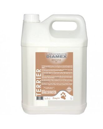 Diamex Terrier Shampoo - szampon dla szorstkiej i twardej sierści, koncentrat 1:8 - 5L