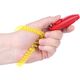 Flamingo Dog Training Clicker 2in1 - kliker dla psa, z gwizdkiem, czerwony