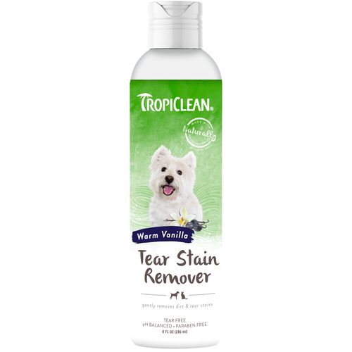 Tropiclean Tear Stain Remover Warm Vanilla - mleczko do do czyszczenia pyska psa i kota, usuwający przebarwienia