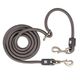 Max&Molly Rope Leash Matrix 2.0 200cm Stone - przepinana smycz linowa dla psa, szara