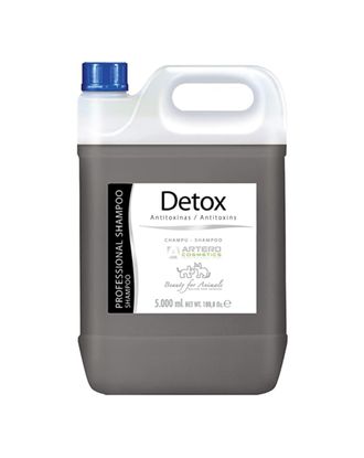 Aretro Detox Shampoo - szampon detoksykacyjny dla psów i kotów, z węglem aktywnym - 5L