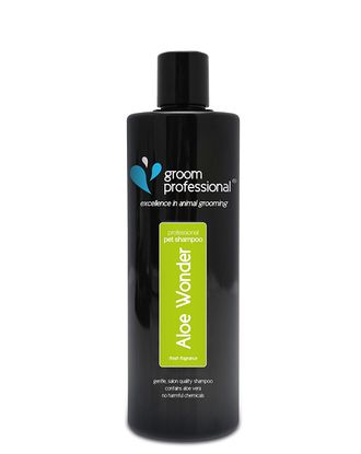 Groom Professional Aloe Wonder Shampoo - szampon aloesowy, do suchej i podrażnionej skóry zwierząt - 450ml