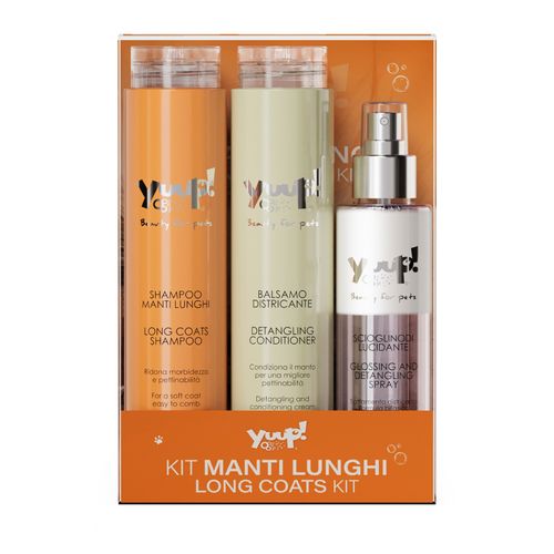Yuup! Long Coats Set - zestaw do pielęgnacji długowłosych psów i kotów
