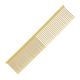 So Posh Metal Comb Grande 19cm - metalowy grzebień groomerski, złoty, mieszane piny 50/50