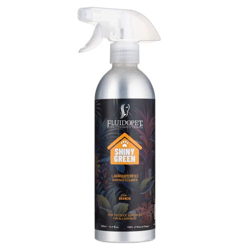 FluidoPet Shiny Green 500ml - uniwersalny płyn do mycia powierzchni, na bazie naturalnych olejków