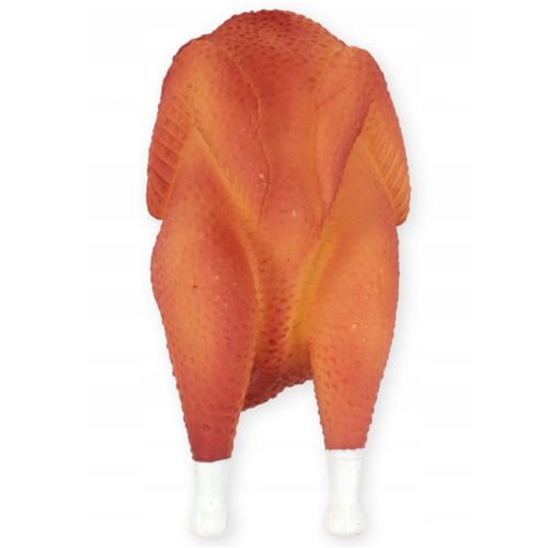 Pet Nova Vinyl Chicken Grill 19cm - gumowy kurczak, zabawka dla psa