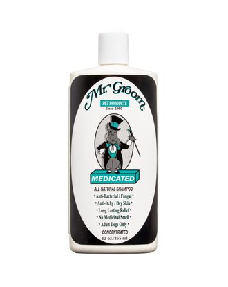 Mr Groom Medicated Shampoo - leczniczy szampon dla psa, do suchej i swędzącej skóry, koncentrat 1:4